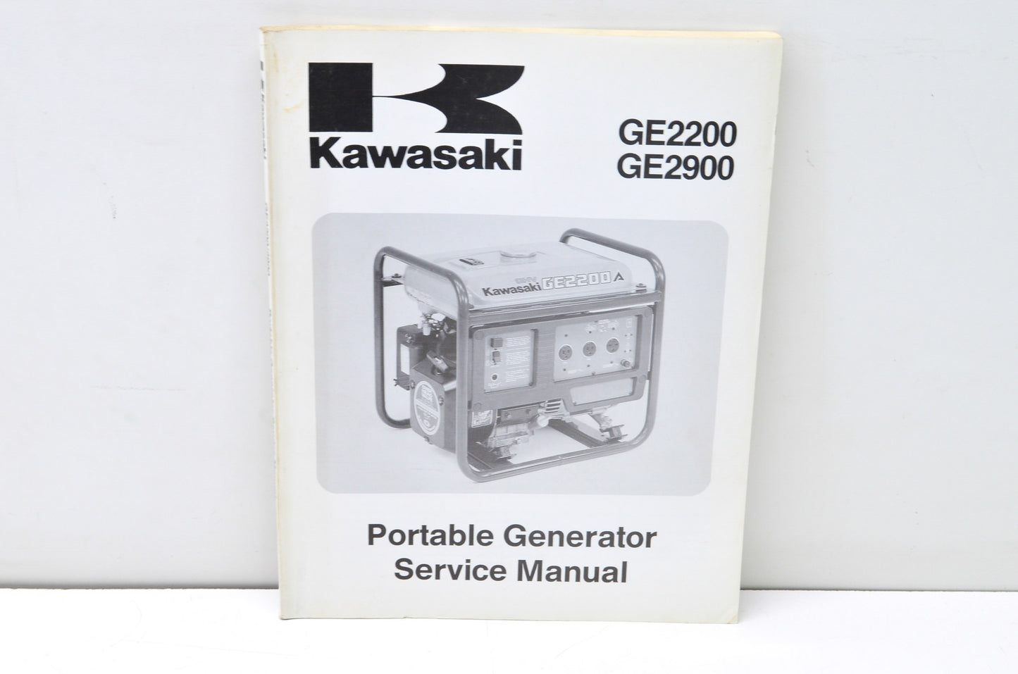 OEM Kawasaki 99924-2039-01 Service Manual GE2200/2900 NOS