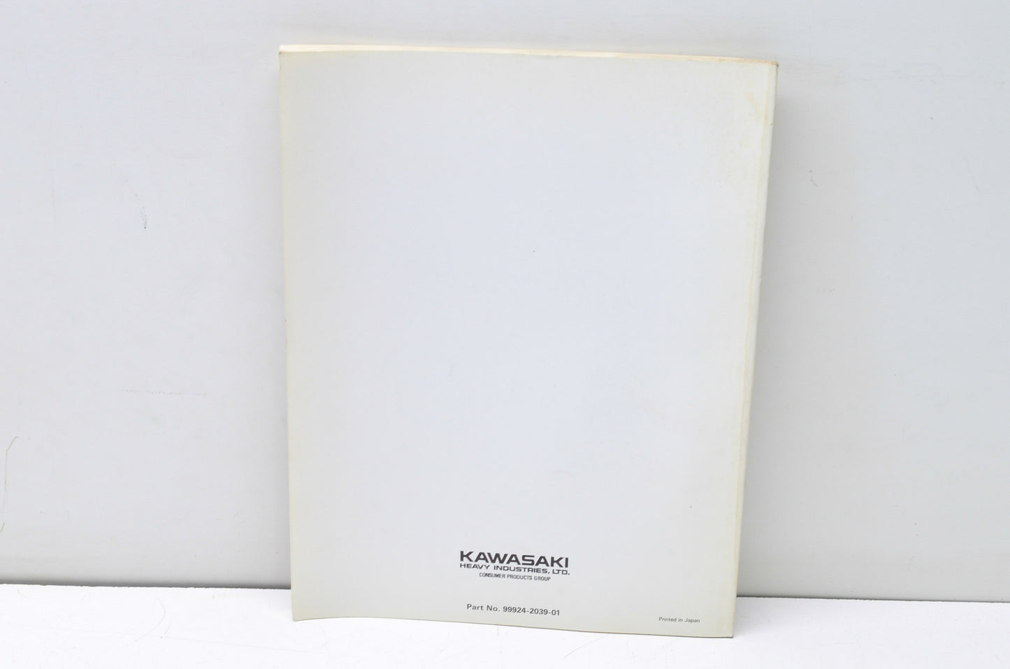 OEM Kawasaki 99924-2039-01 Service Manual GE2200/2900 NOS