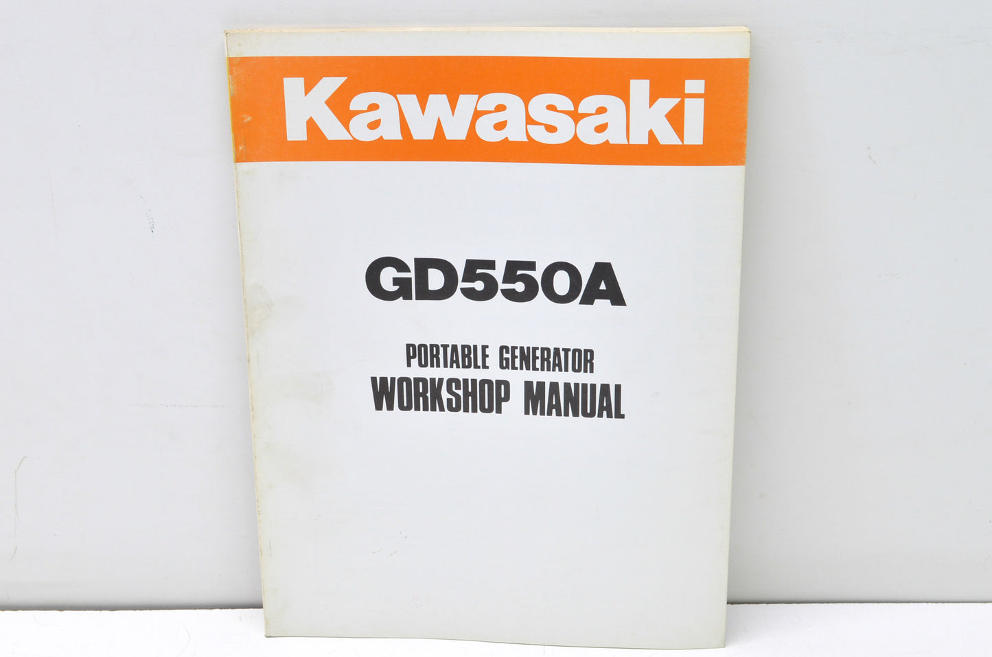 OEM Kawasaki 99924-2013 Service Manual GD550A NOS