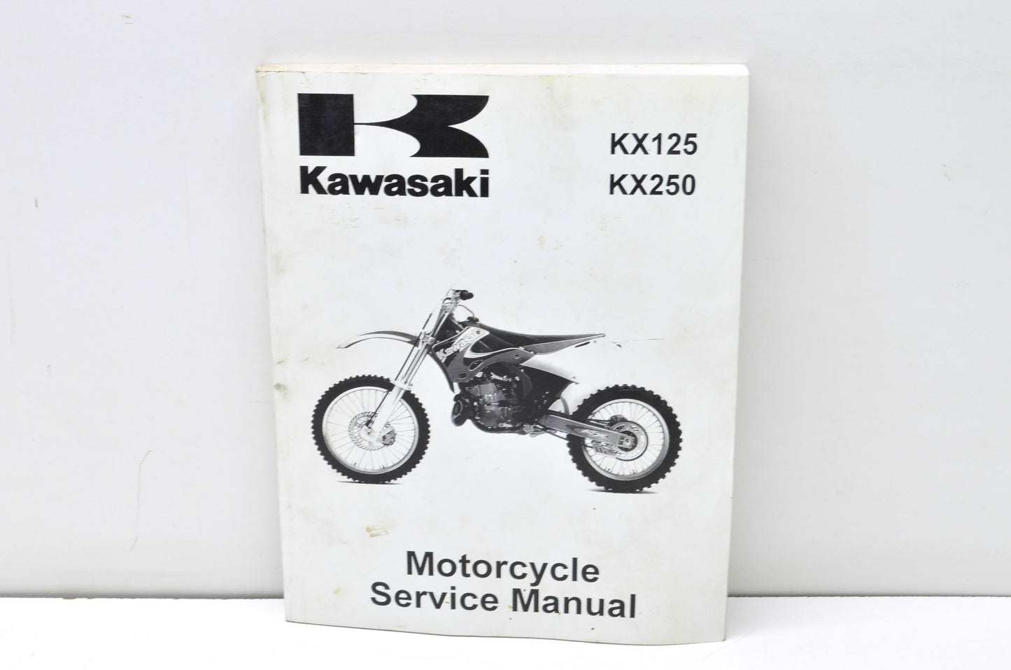 OEM Kawasaki 99924-1244-04 Service Manual KX125/250L