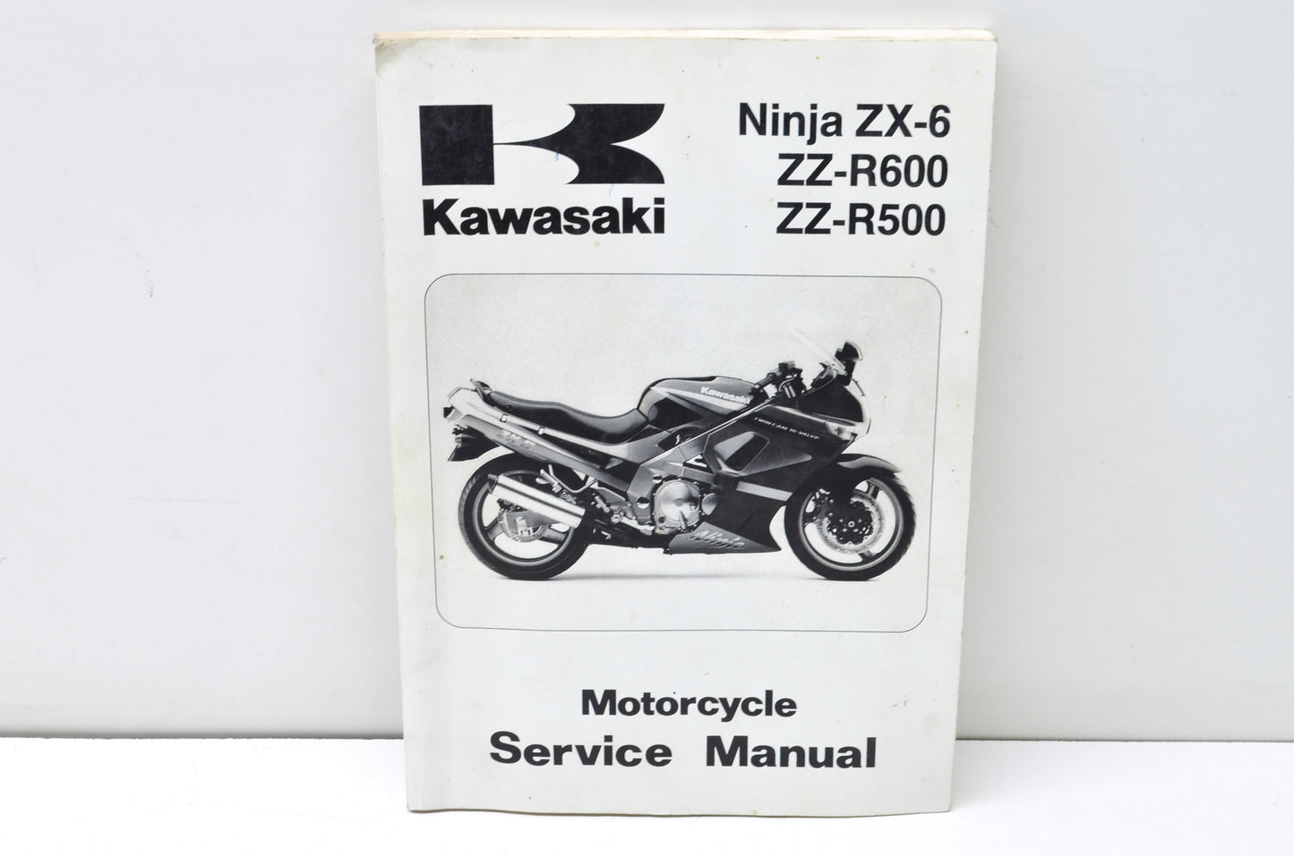 OEM Kawasaki 99924-1128-02 Service Manual ZX600D/E
