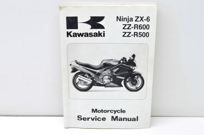 OEM Kawasaki 99924-1128-02 Service Manual ZX600D/E