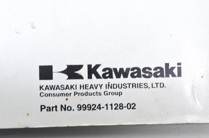 OEM Kawasaki 99924-1128-02 Service Manual ZX600D/E