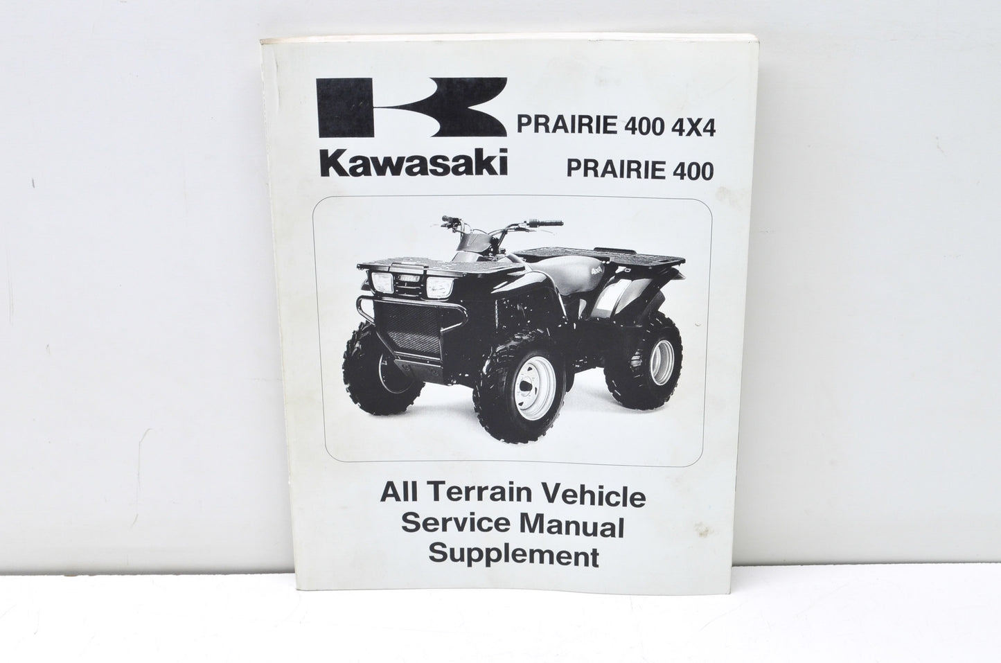 OEM Kawasaki 99924-1243-54 Service Manual Supplement KVF400