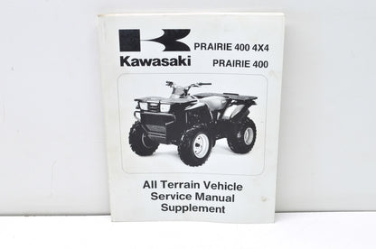 OEM Kawasaki 99924-1243-54 Service Manual Supplement KVF400
