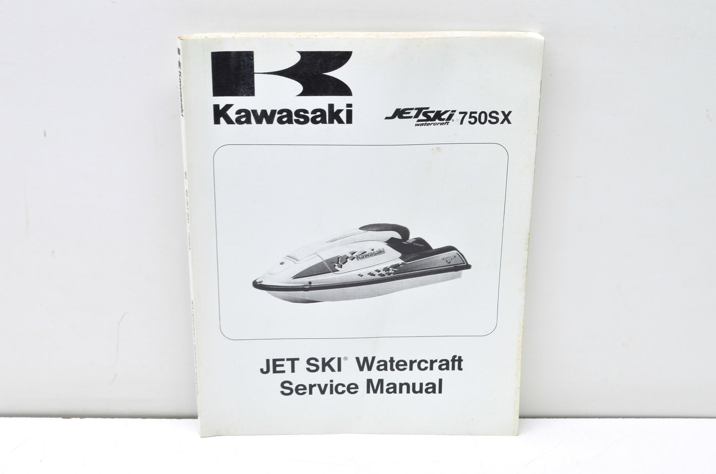 OEM Kawasaki 99924-1156-04 Service Manual 750SX