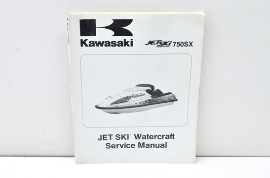 OEM Kawasaki 99924-1156-04 Service Manual 750SX