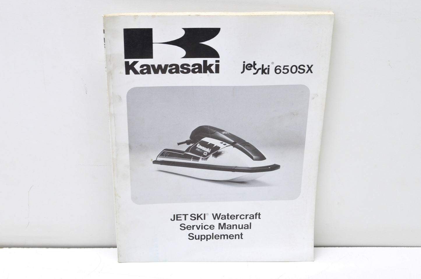 OEM Kawasaki 99924-1147-51 Service Manual Supplement 650SX
