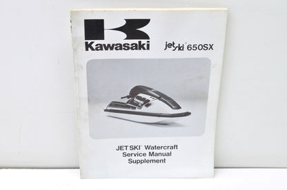 OEM Kawasaki 99924-1147-51 Service Manual Supplement 650SX
