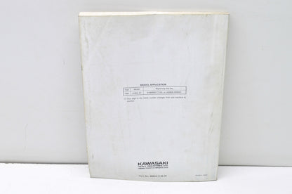 OEM Kawasaki 99924-1149-01 Service Manual JL650A