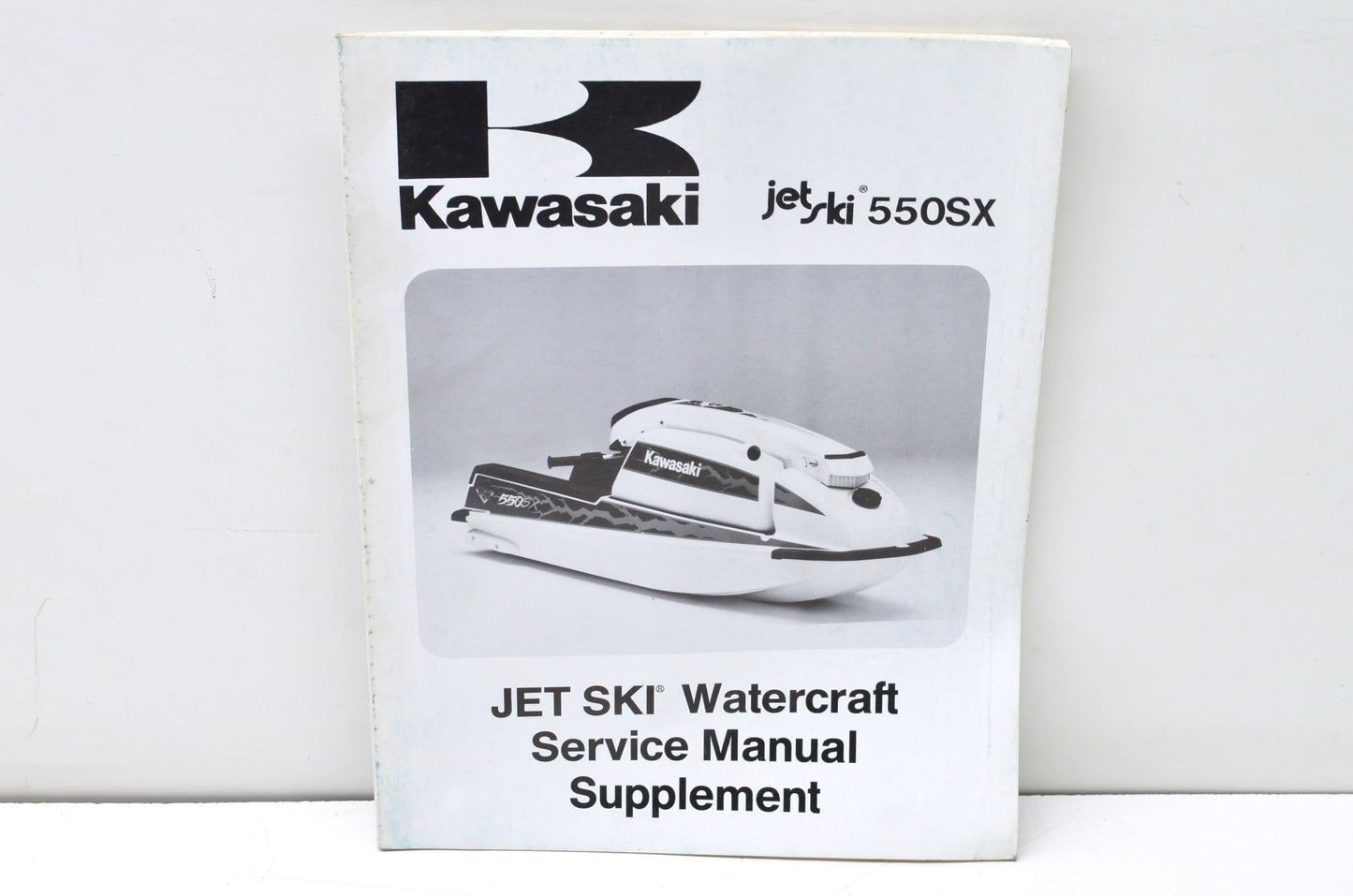 OEM Kawasaki 99924-1148-51 Service Manual Supplement JS550C1
