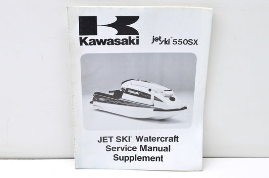 OEM Kawasaki 99924-1148-51 Service Manual Supplement JS550C1