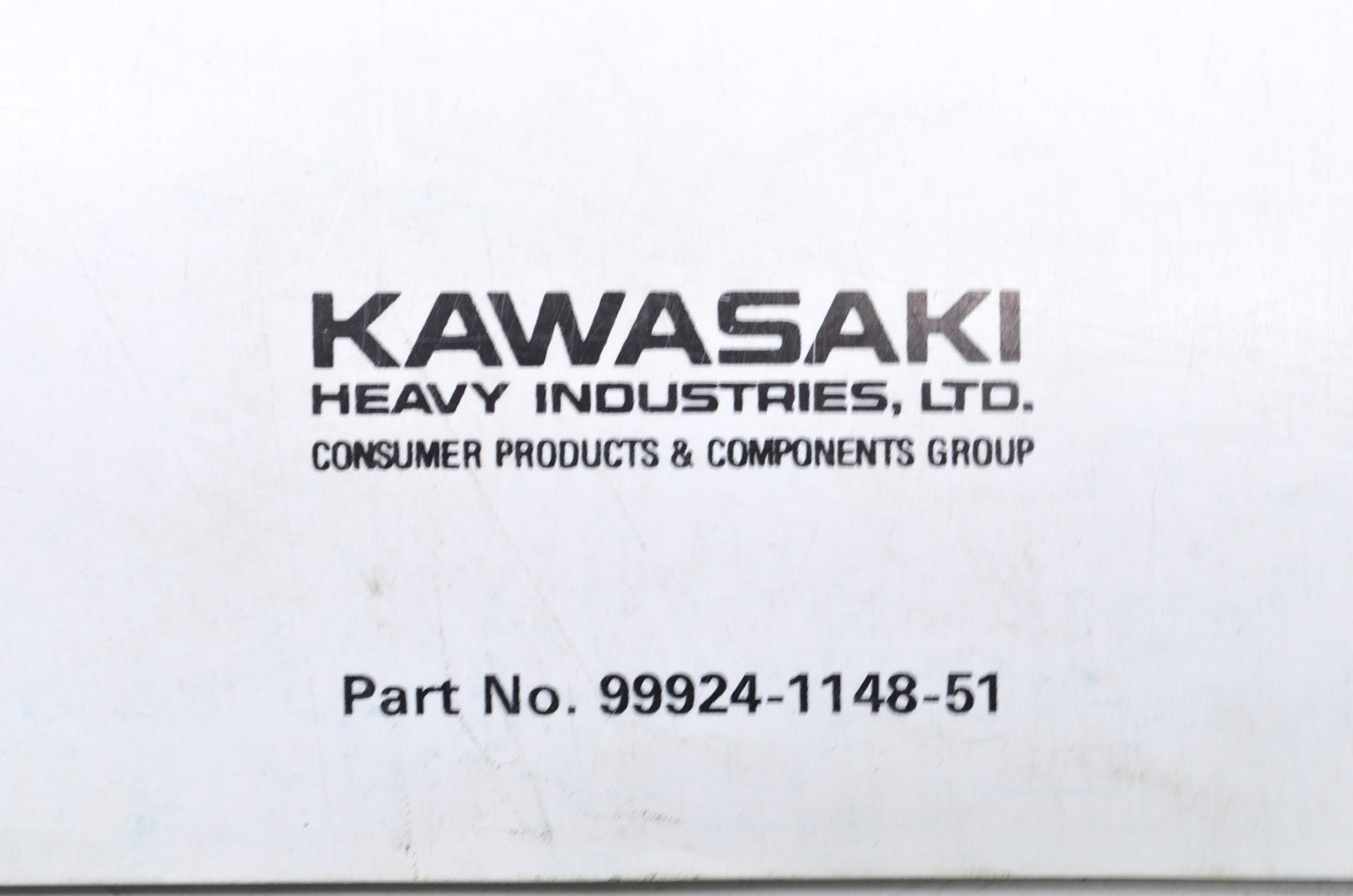OEM Kawasaki 99924-1148-51 Service Manual Supplement JS550C1