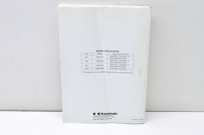OEM Kawasaki 99924-1270-04 Service Manual VN800E