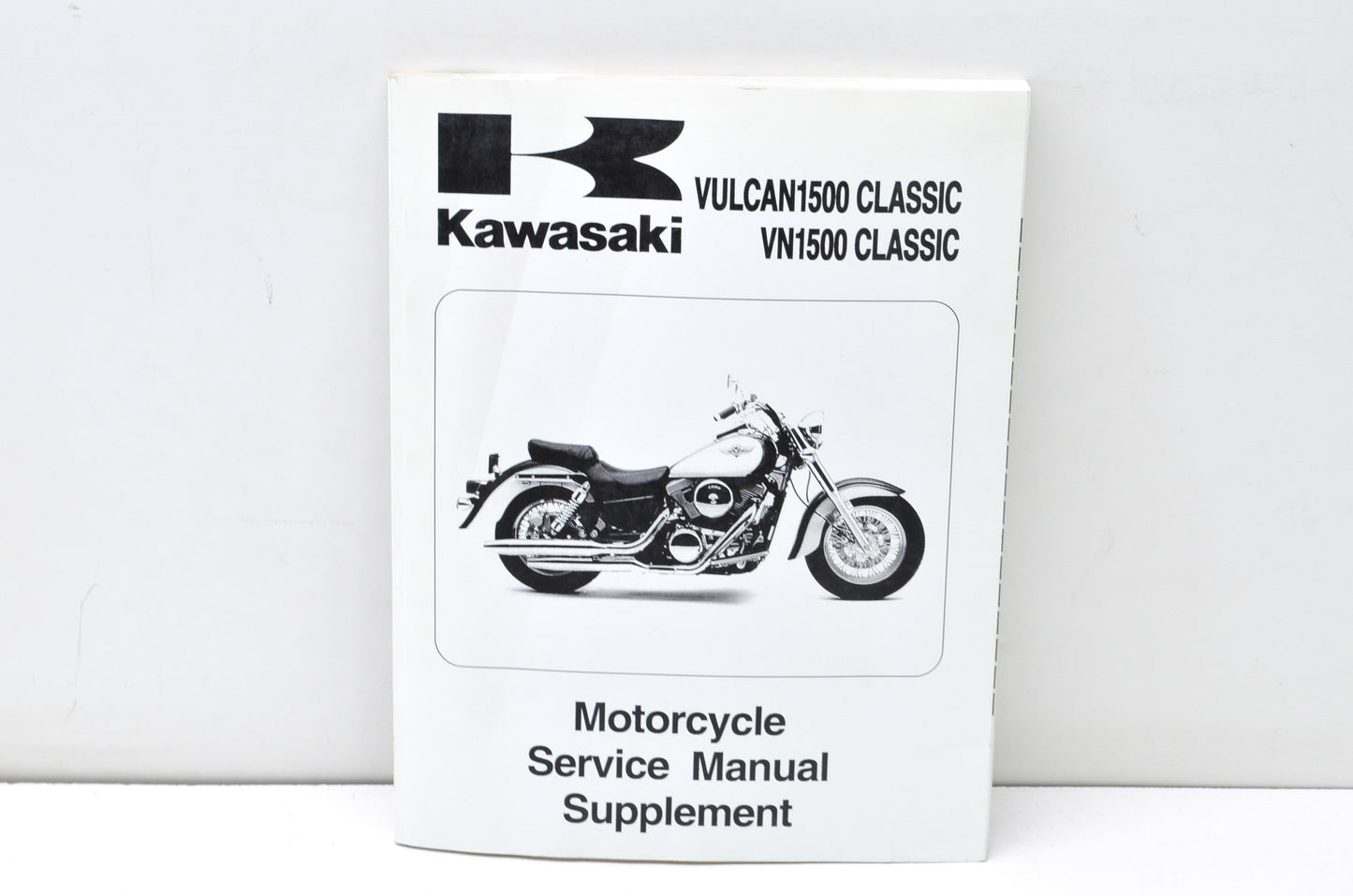 OEM Kawasaki 99924-1229-56 Service Manual Supplement VN1500E