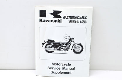 OEM Kawasaki 99924-1229-56 Service Manual Supplement VN1500E
