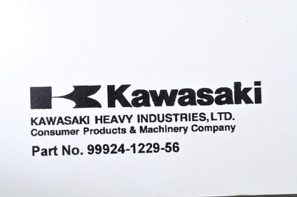 OEM Kawasaki 99924-1229-56 Service Manual Supplement VN1500E