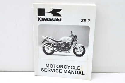OEM Kawasaki 99924-1248-04 Service Manual ZR750F NOS
