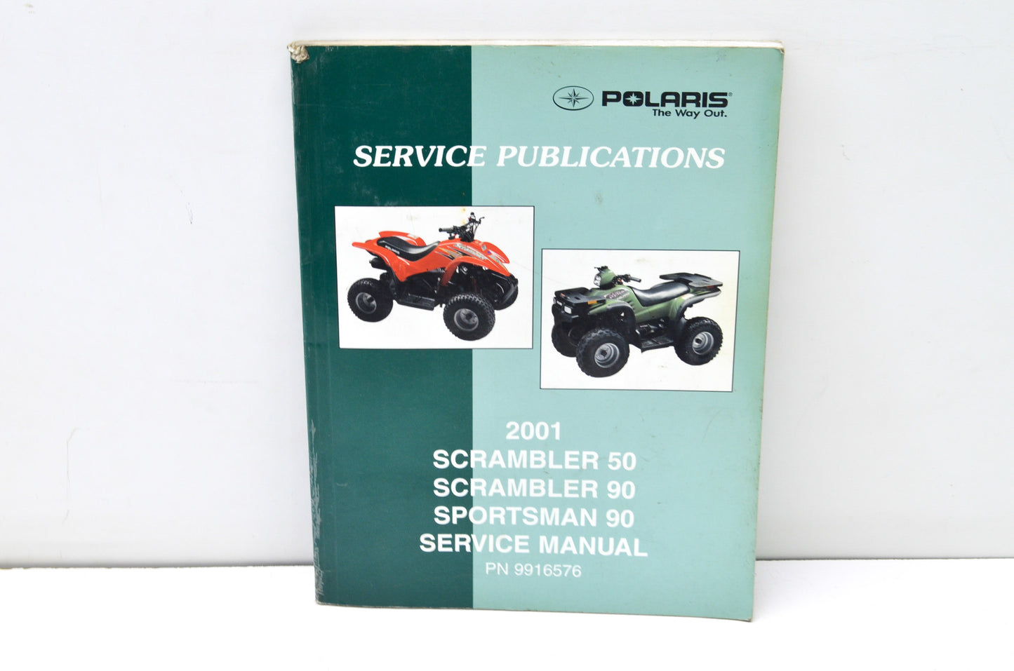 OEM Polaris 9916576 Service Manual Sportsman 90/Scrambler 50