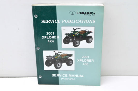 OEM Polaris 2001 Xplorer 400 4x4, 2001 Xplorer 400 Service Manual