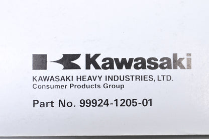 OEM Kawasaki 99924-1205-01 Service Manual JT900A/B
