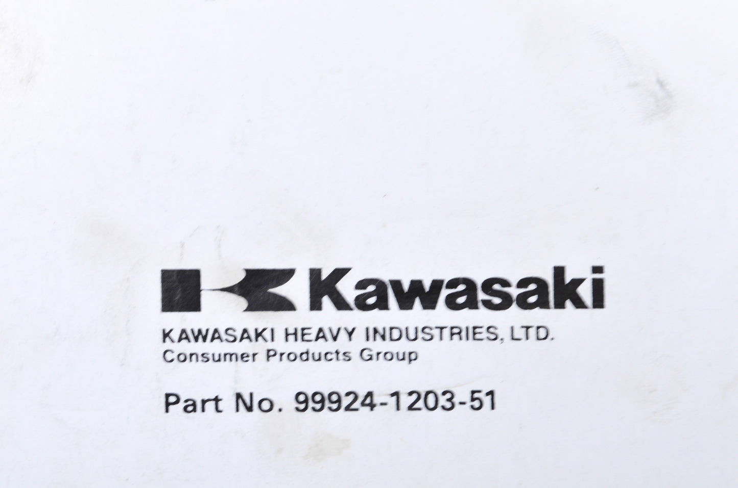 OEM Kawasaki 99924-1203-51 Service Manual Supplement JT1100A