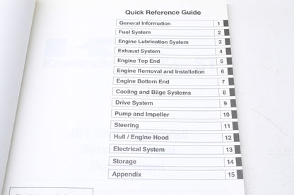 OEM Kawasaki 99924-1164-51 Service Manual Supplement JT750A