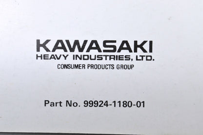New OEM Kawasaki 1994 Jet Ski XiR Base Manual Watercraft Service Manual NOS