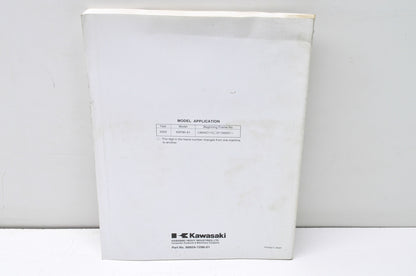 OEM Kawasaki 99924-1296-01 Service Manual KSF80