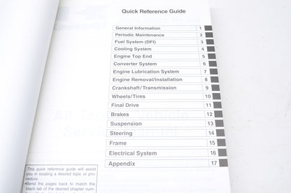 OEM Kawasaki 99924-1394-01 Service Manual KVF750D/E/F NOS