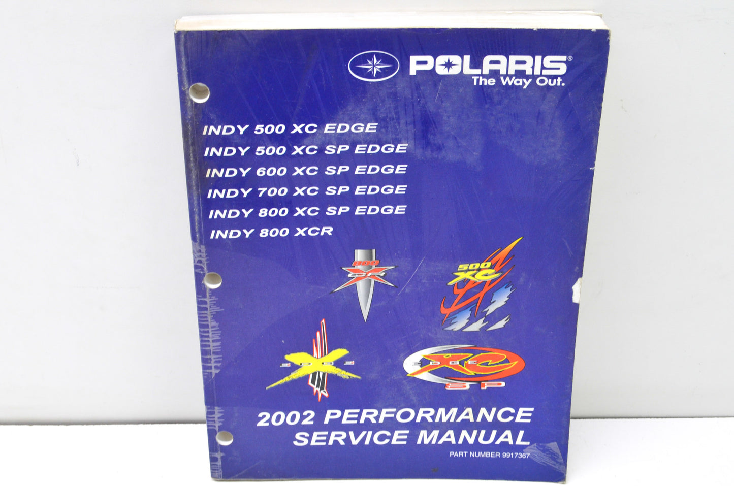 OEM Polaris 9917367 Service Manual 02 XC/XC SP/800 XCR