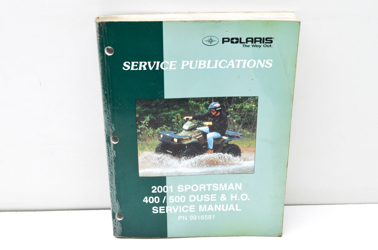 OEM Polaris 2001 Sportsman 400/500 DUSE & H.O. Service Manual