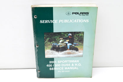 OEM Polaris 2001 Sportsman 400/500 DUSE & H.O. Service Manual