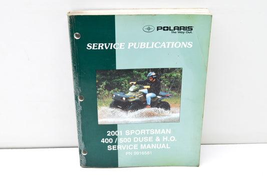 OEM Polaris 2001 Sportsman 400/500 DUSE & H.O. Service Manual