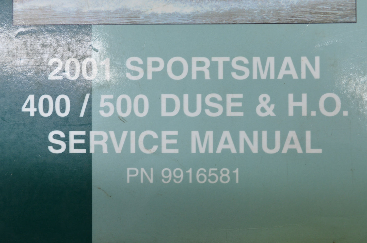 OEM Polaris 2001 Sportsman 400/500 DUSE & H.O. Service Manual