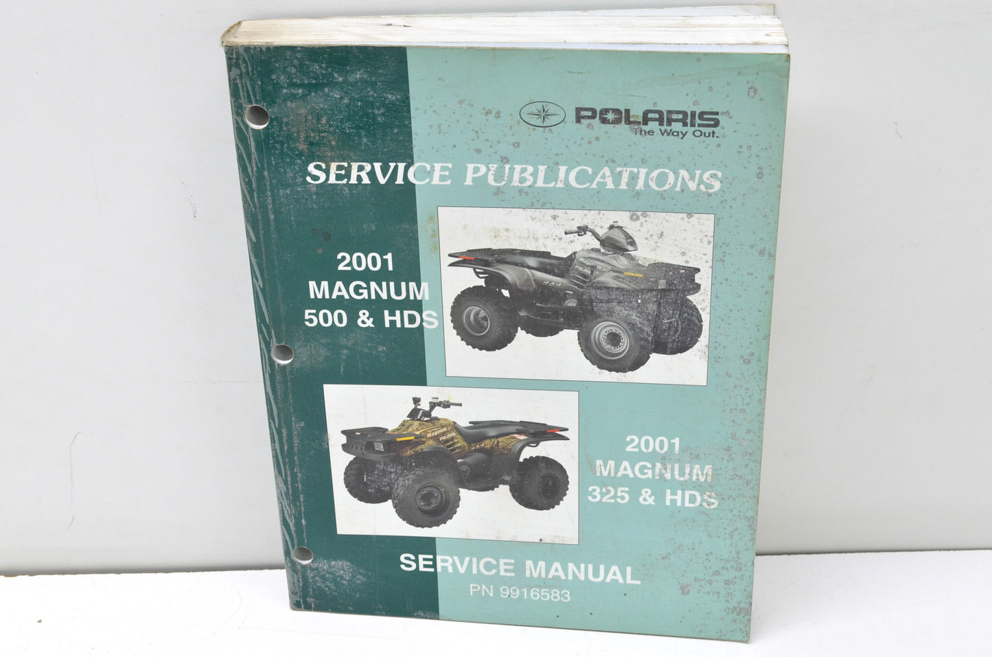 OEM Polaris 2001 Magnum 500 & HDS, Magnum 325 & HDS Service Manual