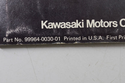 OEM Kawasaki 99964-0030-01 Owner's Manual KZ1000B2