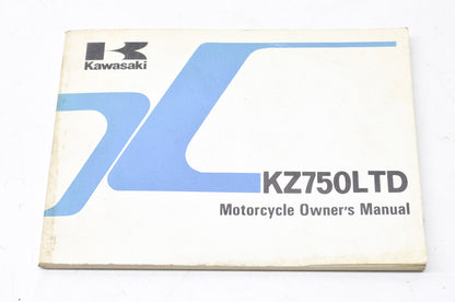 OEM Kawasaki 99920-1183-01 Owner's Manual KZ750F1