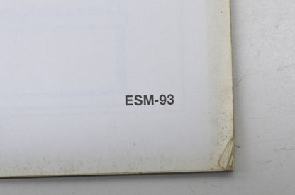 Ariens ESM-93 Electric Quick Reference Guide