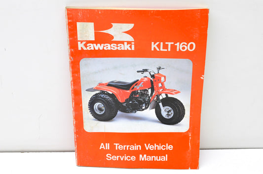 OEM Kawasaki 99924-1052-01 1985 KLT160 Service Manual