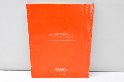 OEM Kawasaki 99924-1052-01 1985 KLT160 Service Manual