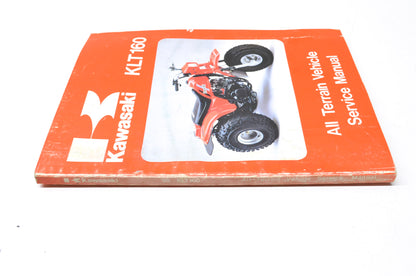OEM Kawasaki 99924-1052-01 1985 KLT160 Service Manual