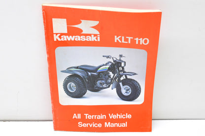 OEM Kawasaki 99924-1047-02 Service Manual KLT110