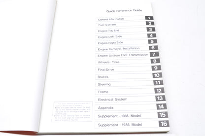 OEM Kawasaki 99924-1047-02 Service Manual KLT110