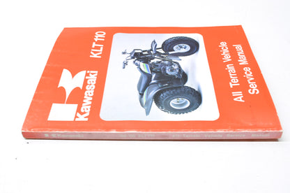 OEM Kawasaki 99924-1047-02 Service Manual KLT110