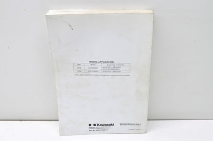 OEM Kawasaki 2008 KFX450R Service Manual