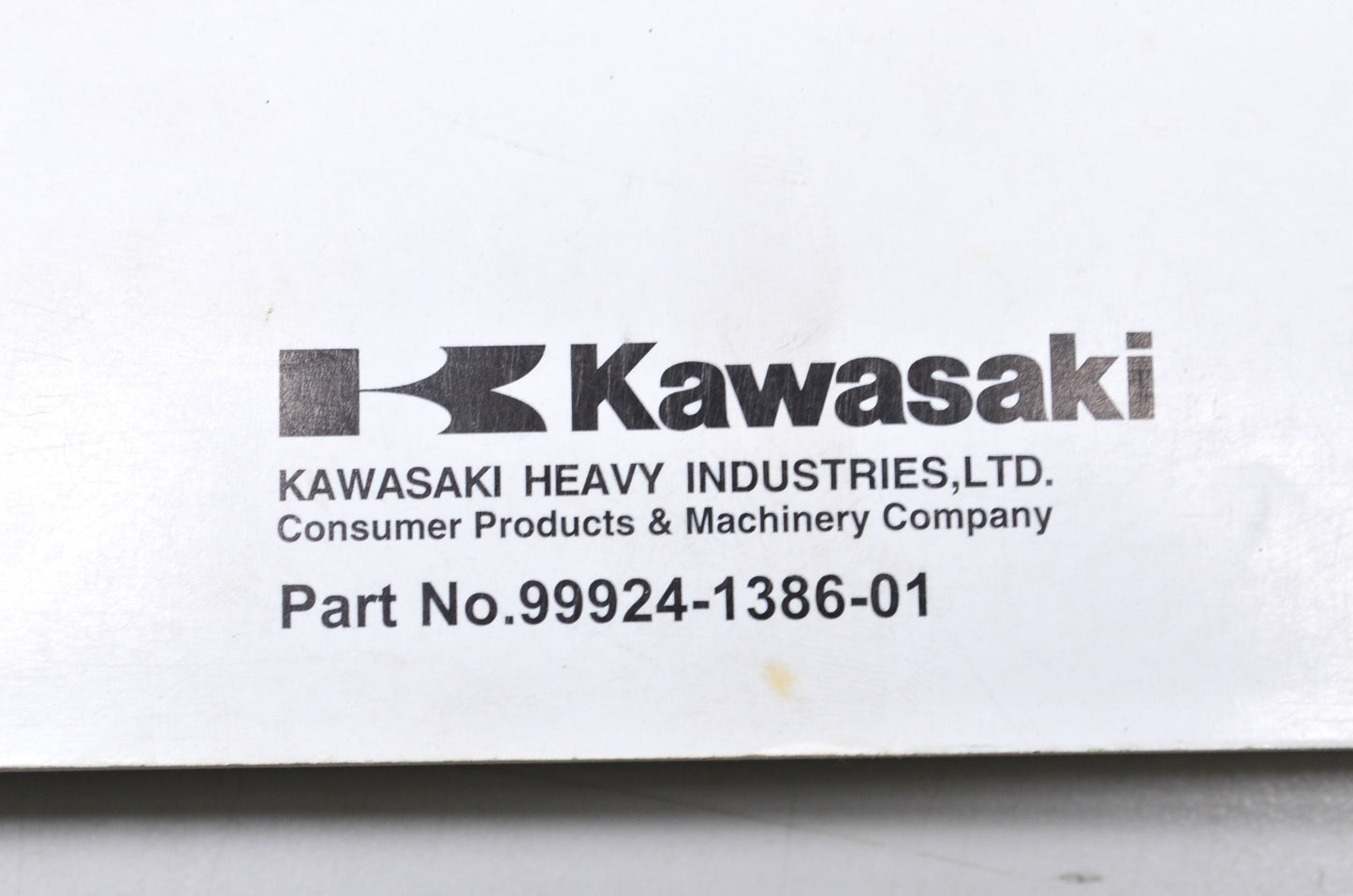 OEM Kawasaki 2008 KFX450R Service Manual