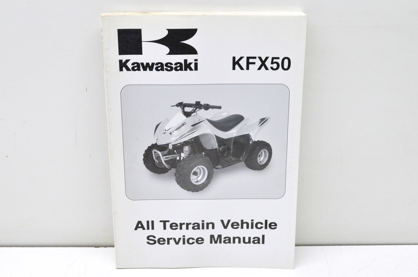 OEM Kawasaki 99924-1370-01 Service Manual KSF50B NOS