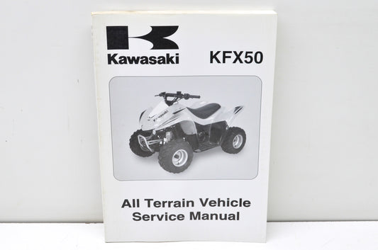 OEM Kawasaki 99924-1370-01 Service Manual KSF50B NOS