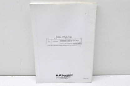 OEM Kawasaki 99924-1370-01 Service Manual KSF50B NOS